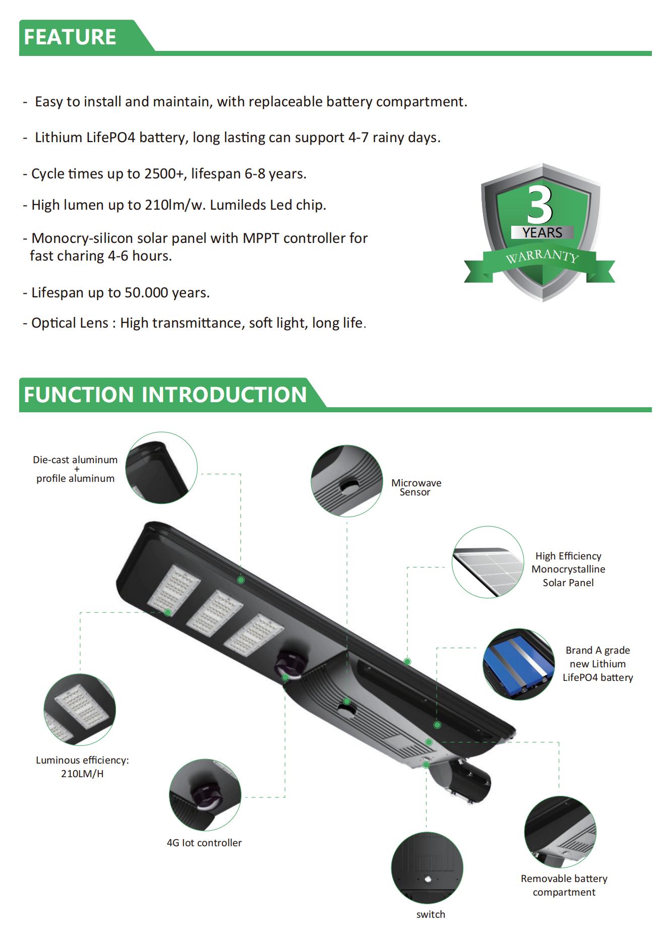 all in one solar light