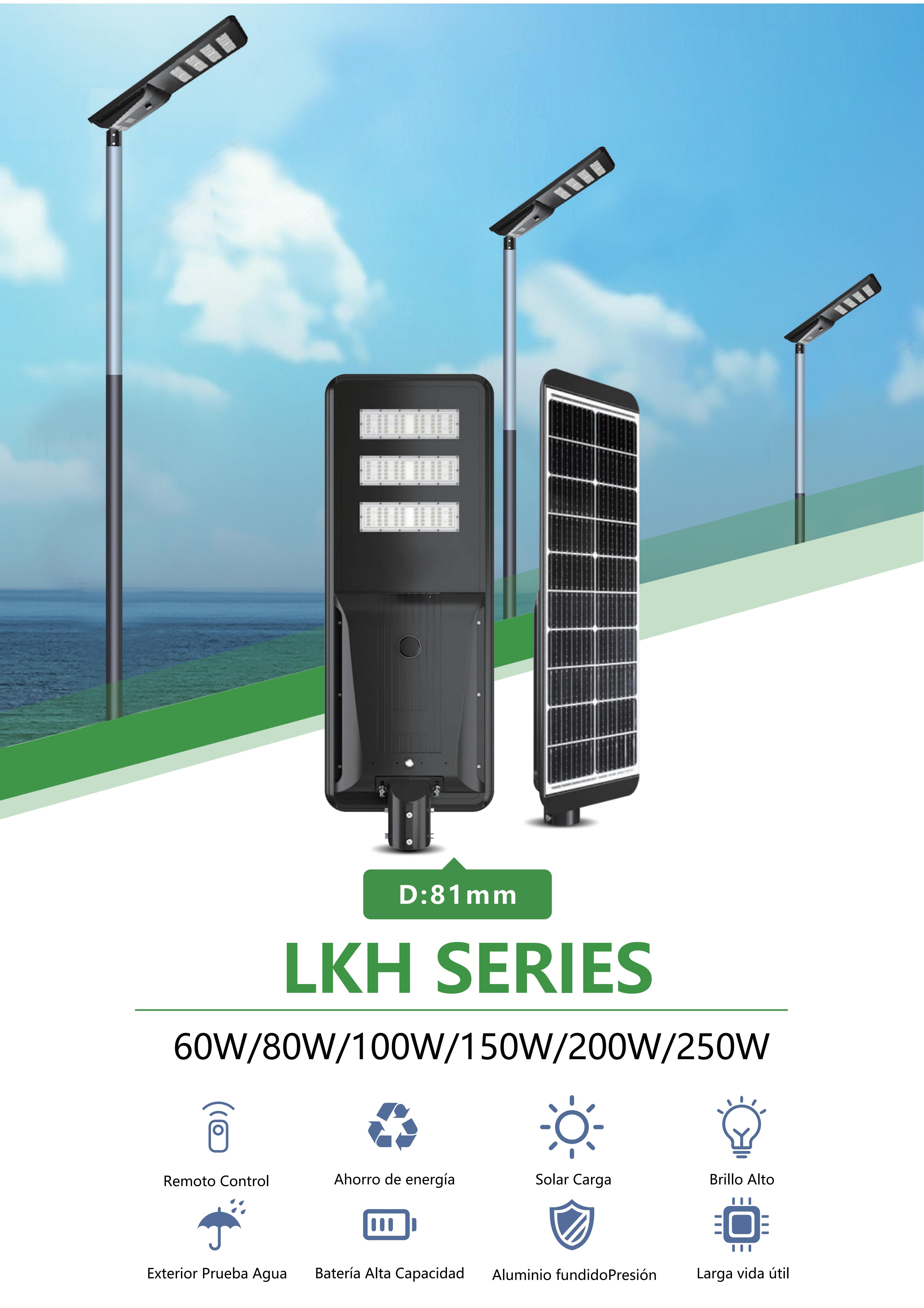 luces solares para estacionamiento en venta