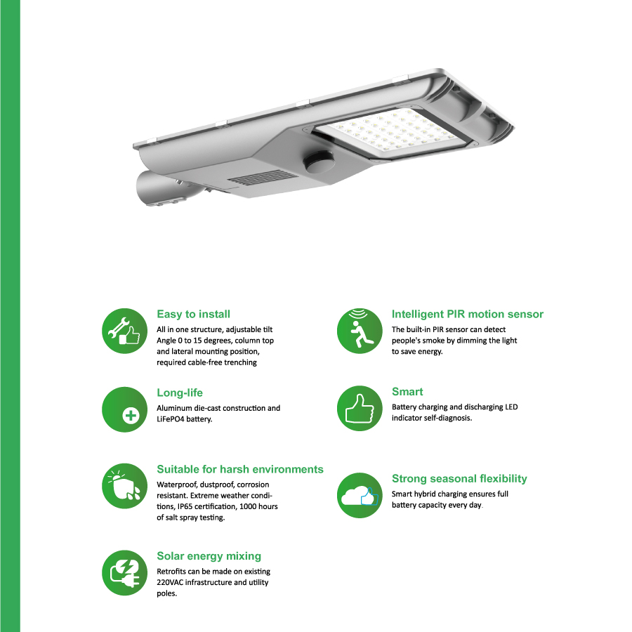 solar lights for road