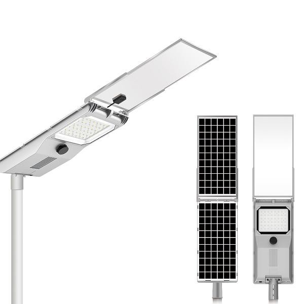 30W LKL China Fabrica de Led lámpara solares Con Panel Solar para exterior