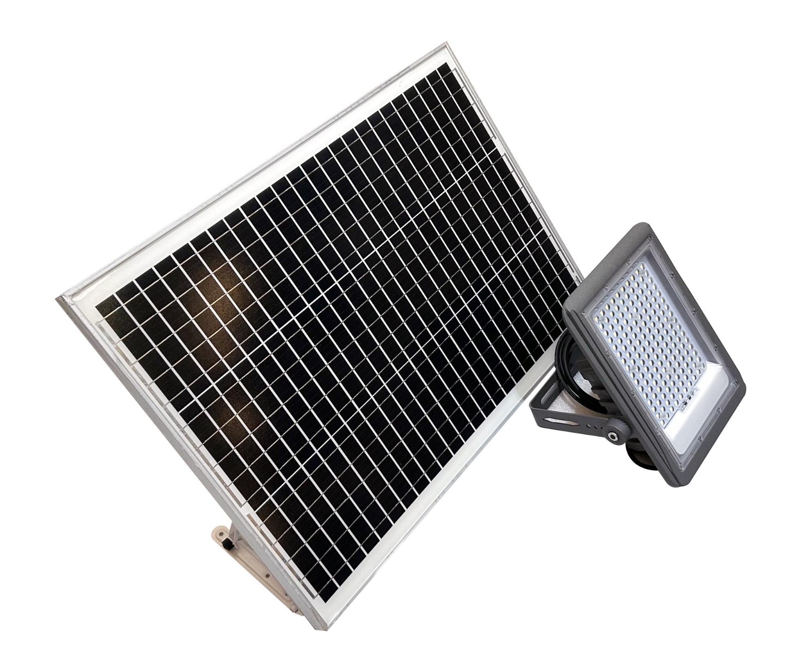 120W High Solar Powered Spotlight Led Flood Lights Outdoor with Motion Sensor