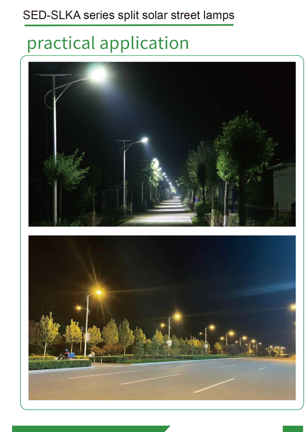 how much for solar street light