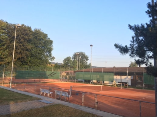 SED TFD Led High Mast Flood Lights for Tennis Test Court  Stadium Sports Field in Switerland 